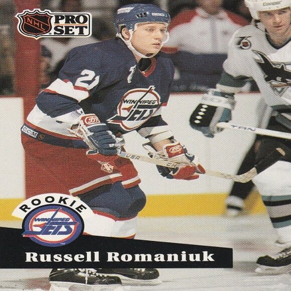 Russell Romaniuk - Winnipeg Jets NHL Hockey Card Collection - Picture 2 of 3